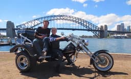 30 Minute Sydney Harbour Chopper Trike Tour - For up to 3