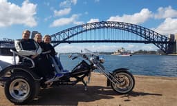 30 Minute Sydney Harbour Chopper Trike Tour - For up to 3