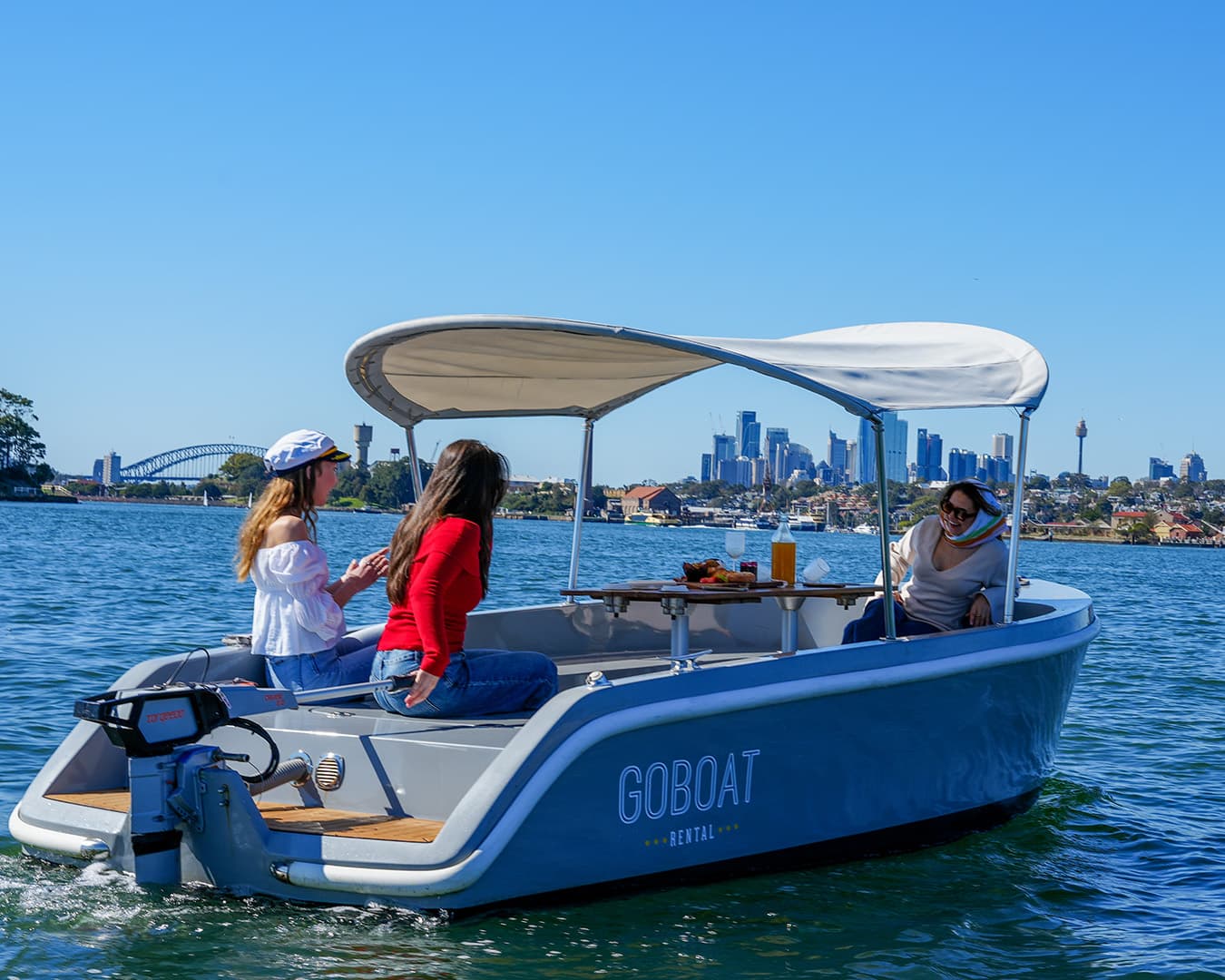 1 Hour Electric Picnic Boat Hire - Cabarita Point