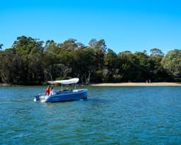 Electric Picnic Boat Hire For 2 Hours - Sydney