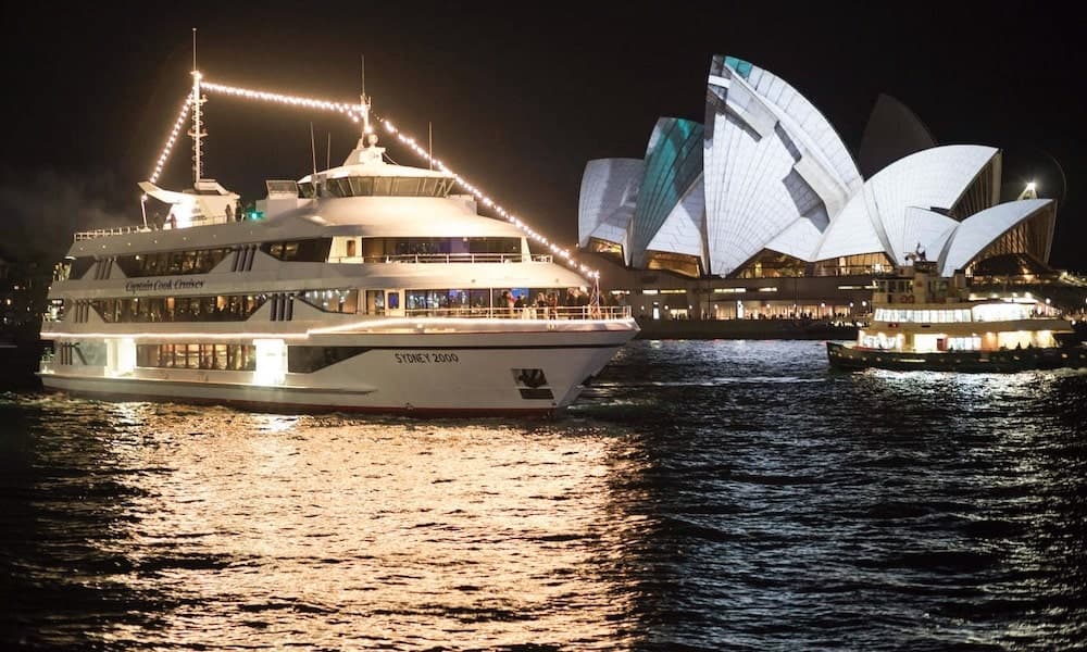 Sydney Harbour Starlight 4 Course Dinner Cruise - 3 Hours