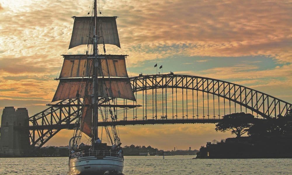 Sydney Harbour Tall Ship Twilight Dinner Cruise
