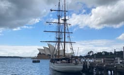Sydney Harbour Tall Ship Twilight Dinner Cruise