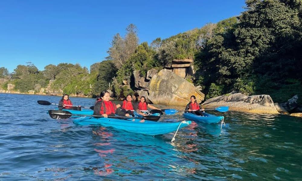Manly Guided Kayak Tour with Snacks and Drinks