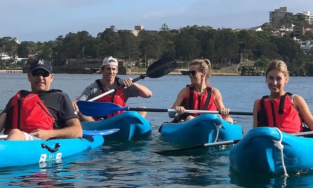 Manly Guided Kayak Tour with Snacks and Drinks