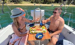 Private Yacht Cruise and Seafood Platter