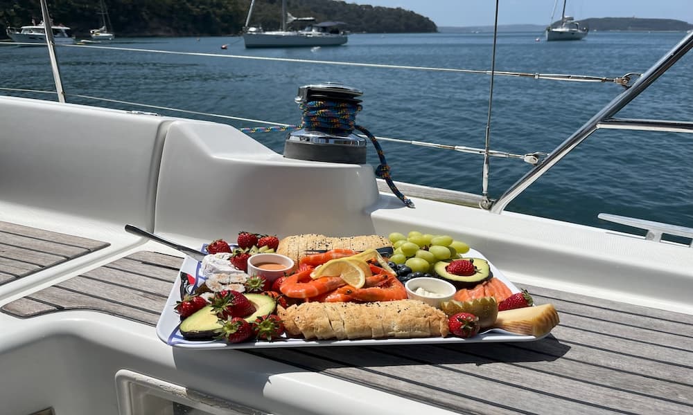 Private Yacht Cruise and Seafood Platter