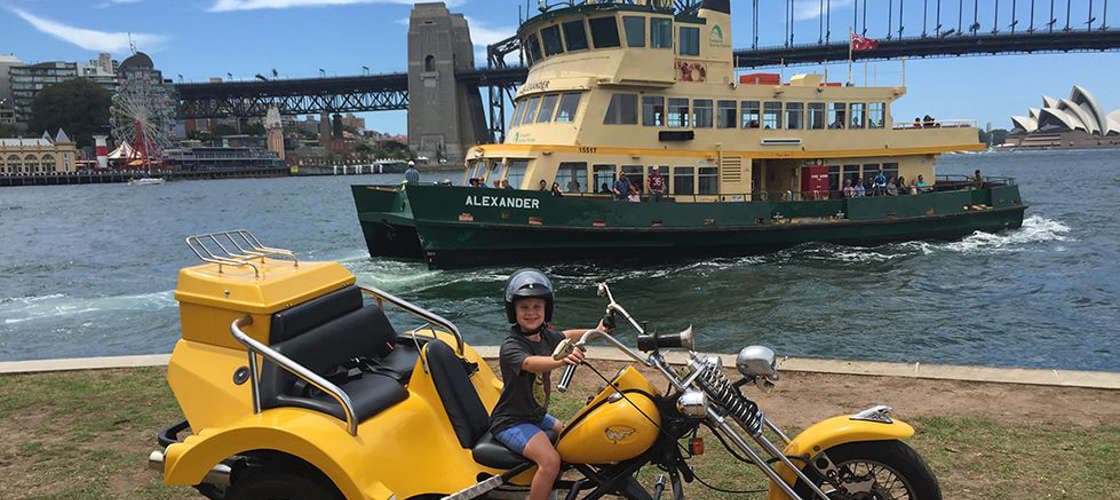 Sydney Harbour Bridge Harley Trike Tour