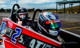 F1 Style Race Car Driving and Hot Laps Combo