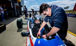 F1 Style Race Car Driving and Hot Laps Combo