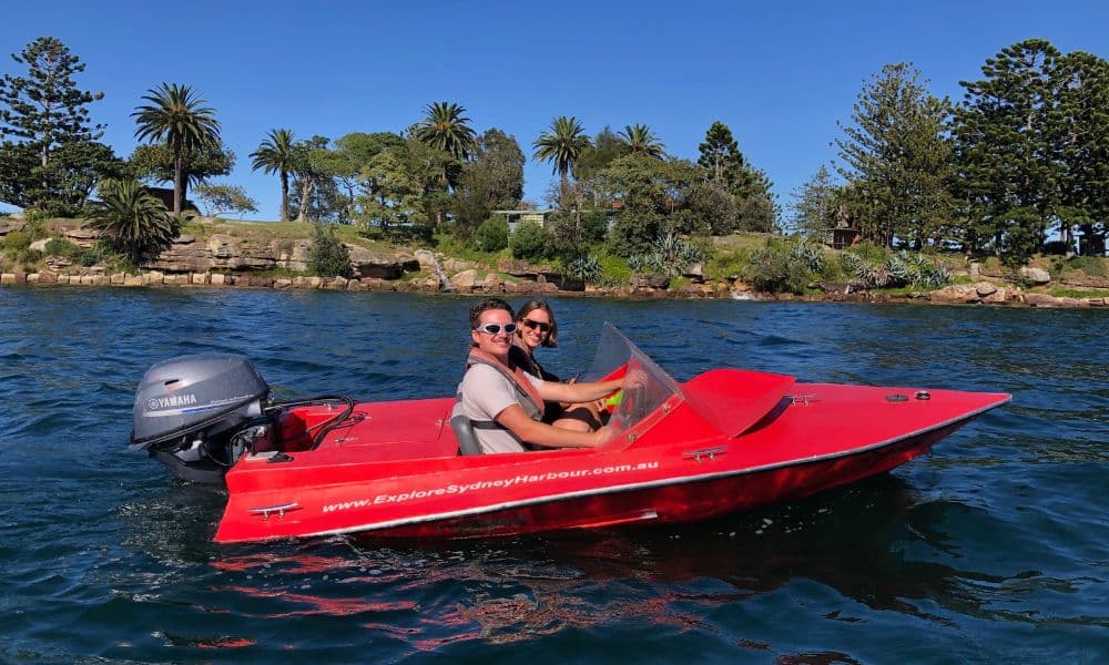Guided Sydney Harbour Self-Driven Boat Tour