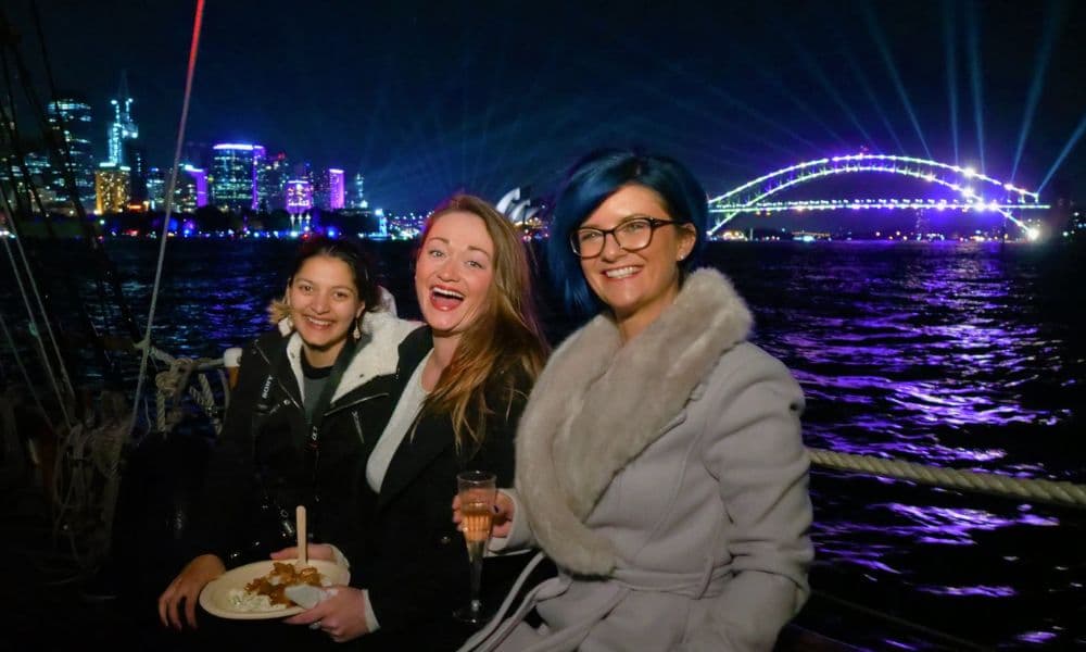 Tall Ship Wine and Canapes Evening Cruise