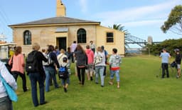 Sydney Goat Island Convicts, Castles and Champagne Tour