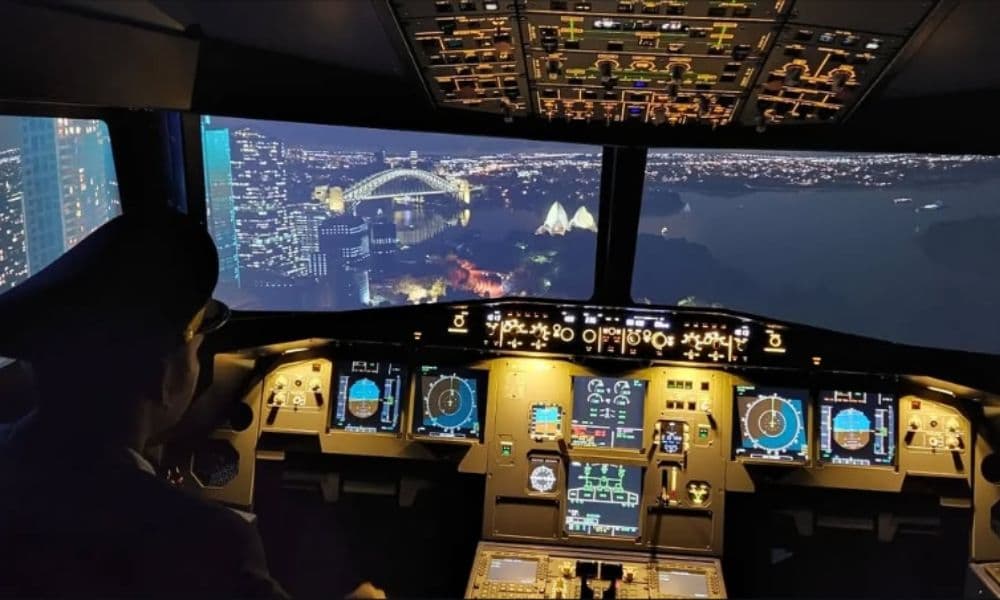 Sydney Family Flight Simulation - 1 Hour - For up to 5